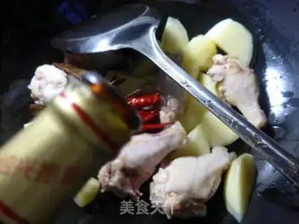Make ♪ Roasted potato fried chicken wings ♪ step 3