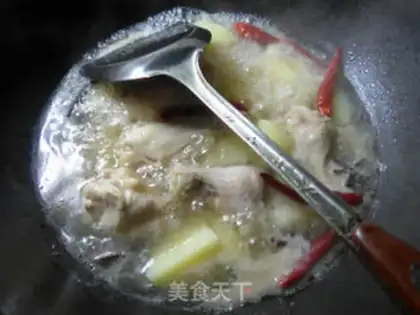 Make ♪ Roasted potato fried chicken wings ♪ step 4