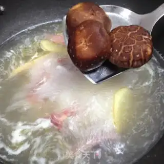 Make Ham mushroom radish soup step 6