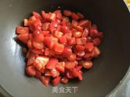 Make Tomato egg noodles step 4