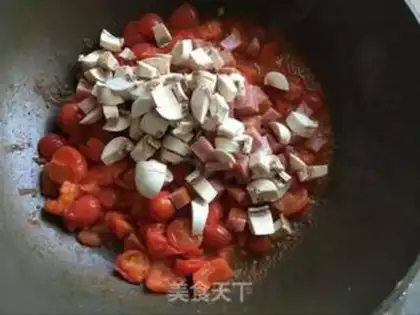 Make Tomato egg noodles step 5