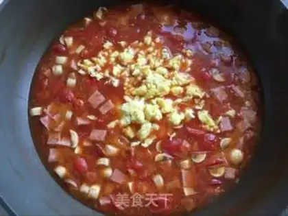 Make Tomato egg noodles step 7