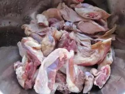 Make Carrot burns geese step 0