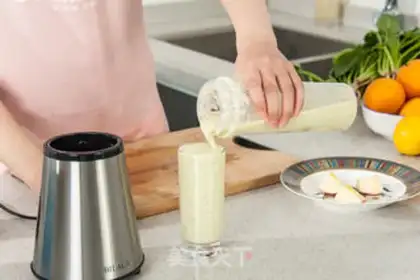 Make Peach apple mixed juice step 5