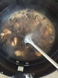 Make Chicken stew mushrooms step 4