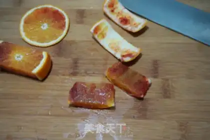 Make Blood orange milk cup step 2