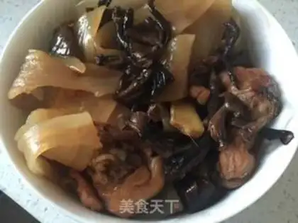 Make Chicken stew mushrooms step 6