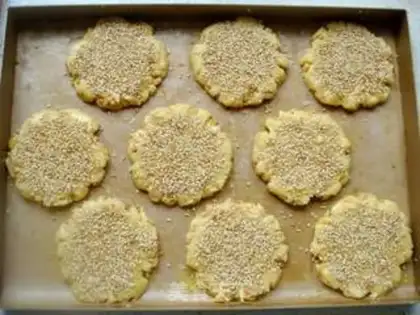 Make Peanut peaches step 15