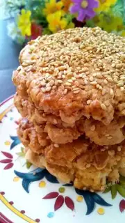 Make Peanut peaches step 17
