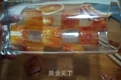 Make Blood orange milk cup step 6