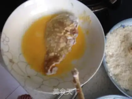 Make Garlic bread chicken chops step 11