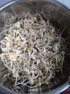 Make Home rapid bean sprouts step 8