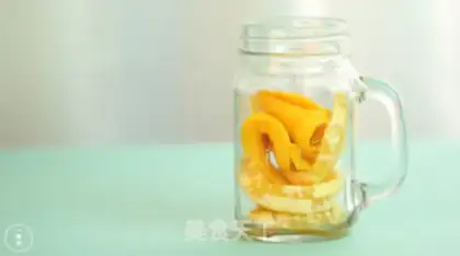 Make Mango orange water step 2