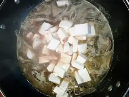 Make Mud tofu step 3
