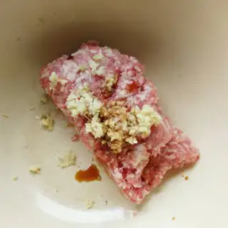 Make Old cabbage pork bun step 0