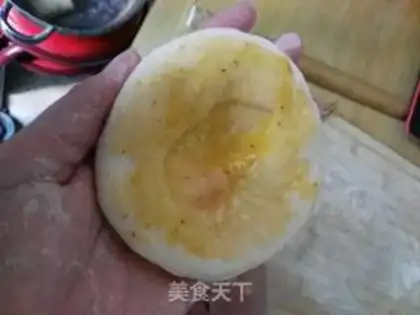 Make Souffle egg chubby step 3