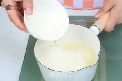 Make Mango soy pudding step 3