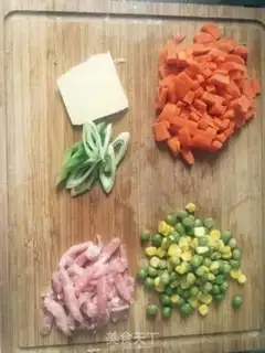 Make Three-colour breakfast noodles step 0