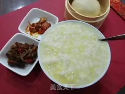 Make Rice corn congee step 4