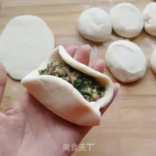 Make Old cabbage pork bun step 10