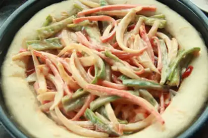 Make No cheese pizza step 3