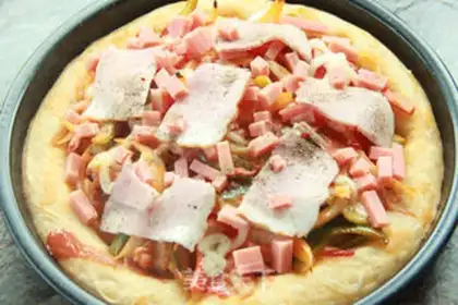 Make No cheese pizza step 4