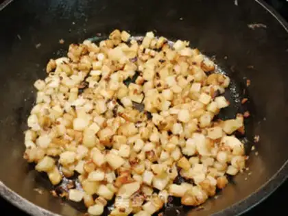 Make Vegetable potatoes step 3