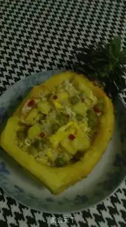 Make Pineapple rice step 7