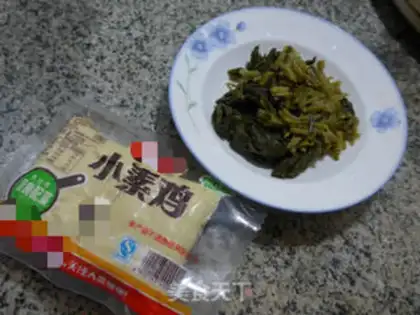 Make Snow cuisine for a sour chicken step 0