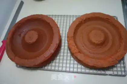 Make Red velvet cake step 13