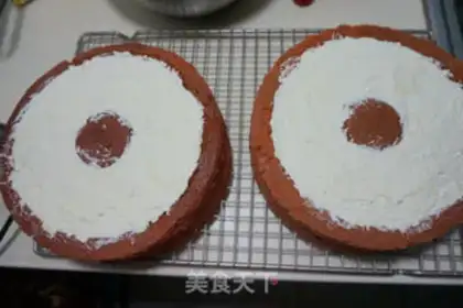 Make Red velvet cake step 15