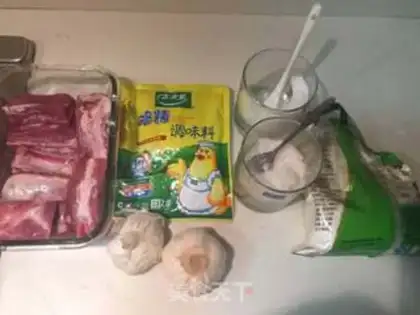 Make Garlic ribs step 0