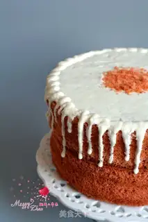 Make Red velvet cake step 20