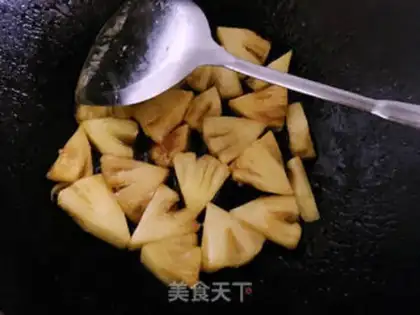 Make Pineapple inverted cake step 3