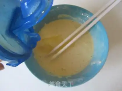 Make A salmon egg burrito step 1