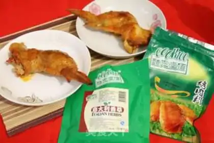 Make Chicken wing buns step 13