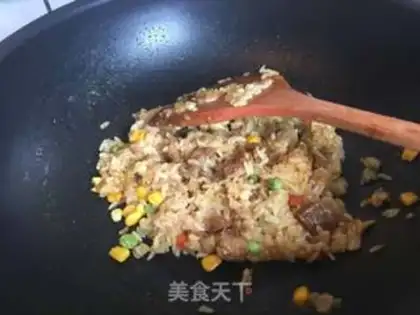 Make curry beef omelet step 5