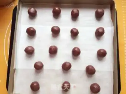 Make Chocolate cocoa cookies step 5
