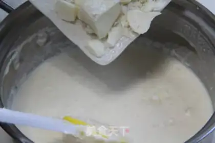 Make White chocolate mousse step 4