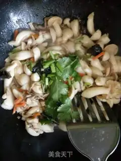 Make White mushrooms step 8