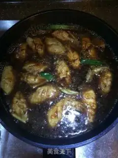 Make The chicken wings of Coke Year step 6