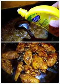 Make The chicken wings of Coke Year step 7