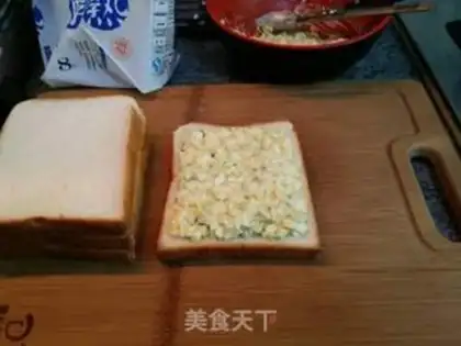 Make Late-night sandwich step 2