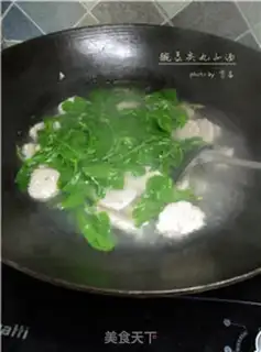 Make Pea-tip round soup step 5