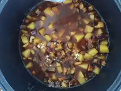 Make Potato mushroom rice step 14