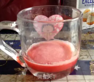 Make Strawberry milk candy step 1
