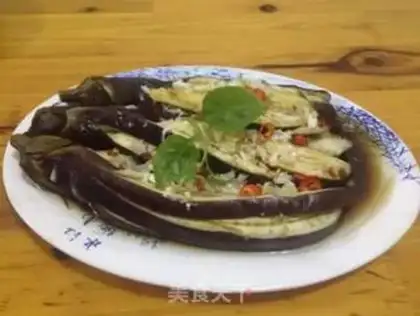 Make Steamed eggplant step 0