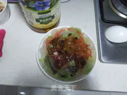 Make Cool crystals and vegetables step 5