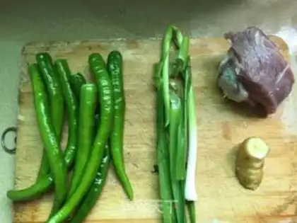 Make Fried meat step 0