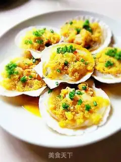 Make Garlic scallops step 13